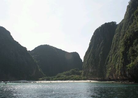 A beatiful view of islandの素材