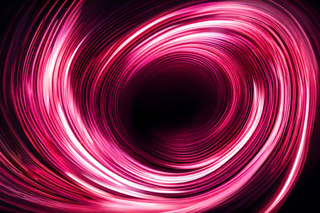 Abstract light pink twirl curve light effect background. Generative AIの素材