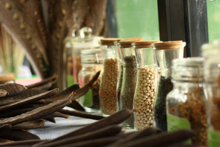 Seed bottleの写真素材