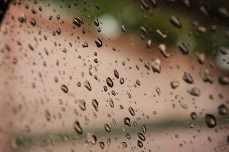 Droplet waterの写真素材