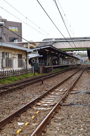 station in japanの写真素材