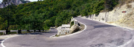 stitched panoramaの写真素材