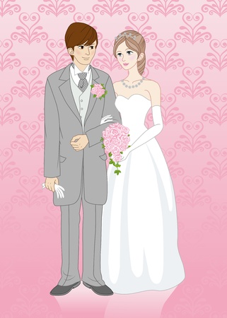 Weddingのイラスト素材