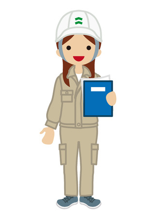 Female Architectのイラスト素材
