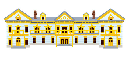 Hakodate Old Public Hallのイラスト素材