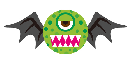 Cartoon Monster - Halloween Design Elementのイラスト素材