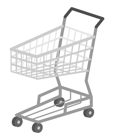 Empty Shopping Cartのイラスト素材