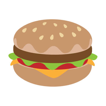 Cheeseburger iconのイラスト素材