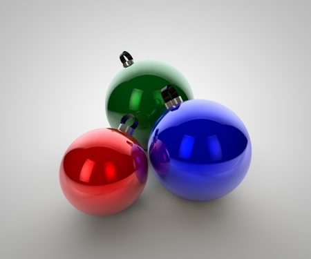 Christmas ballの写真素材