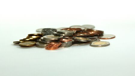 Pile of coins.