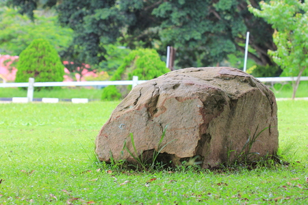 Bench in the gardenのeditorial素材