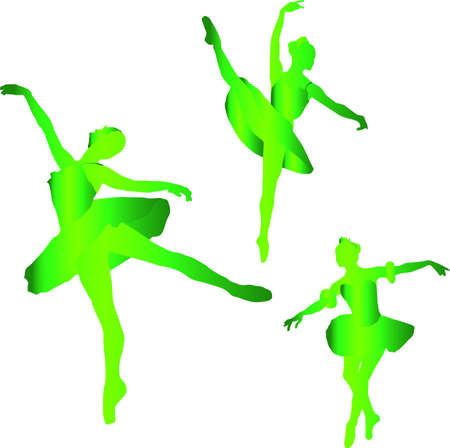 Ballerinasのイラスト素材