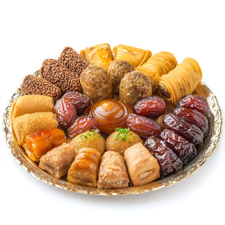 Lighthouse on the rocks in the sea, vector cartoon illustration.の素材