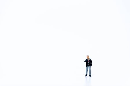 Miniature Businessmanの写真素材