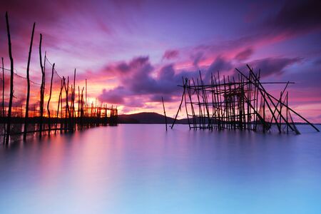 The fish trapの写真素材