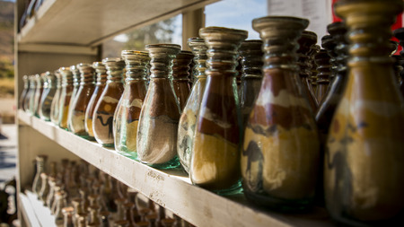 Souvenir of sandの写真素材