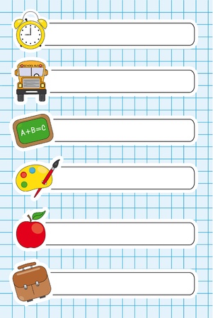 Education and School Icon Set のイラスト素材