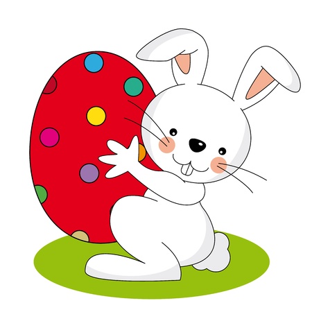Easter bunnyのイラスト素材