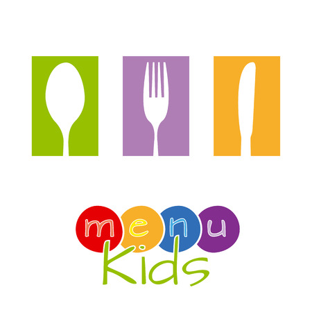 menu kids のイラスト素材