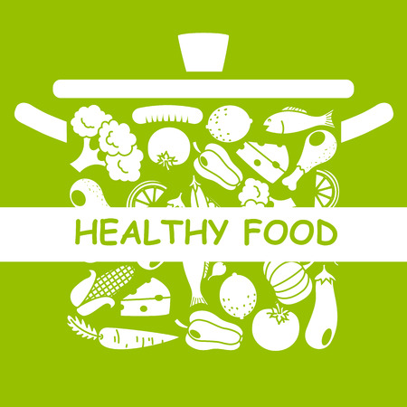 Healthy food のイラスト素材