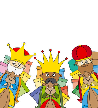 letter to the Three Kingsのイラスト素材