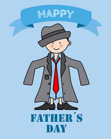 Happy Father's Dayのイラスト素材