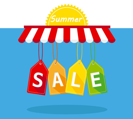 summer saleのイラスト素材