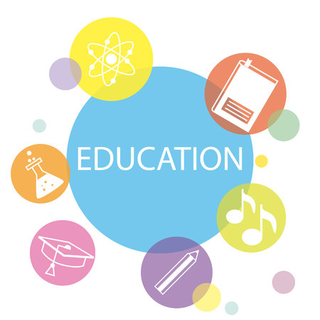 Education icons setのイラスト素材