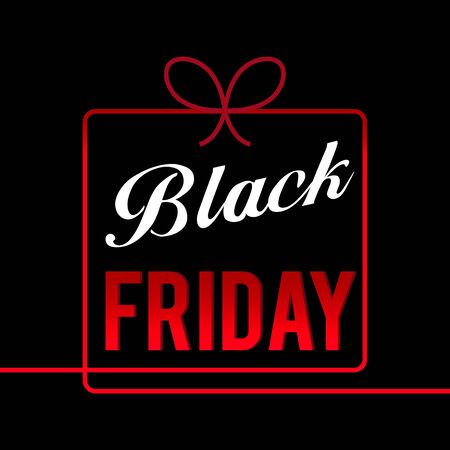 Black friday sale design templateのイラスト素材