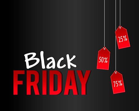 Black friday sale design templateのイラスト素材