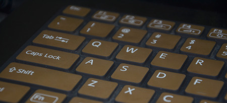 Keyboard for input dataの写真素材