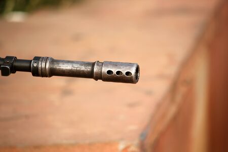 AK-47 assault rifle.の写真素材