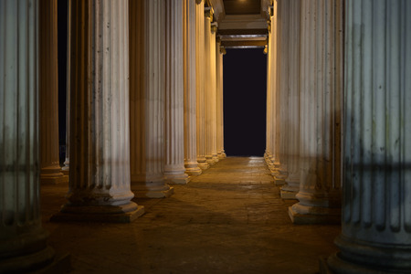Column Colonnade Greco Roman Architectureの写真素材