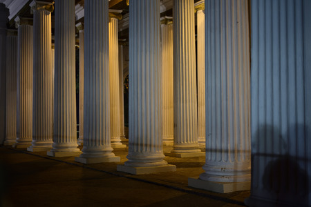 Column Colonnade Greco Roman Architectureの写真素材