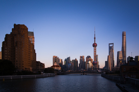 Shanghai landscape.のeditorial素材