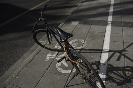 Old bicycleの写真素材