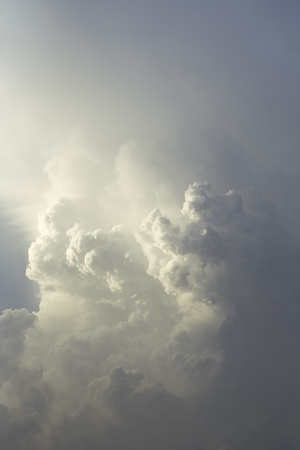 cumulonimbus cloudsの写真素材