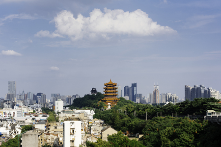 Looking at the Yellow Crane Towerのeditorial素材