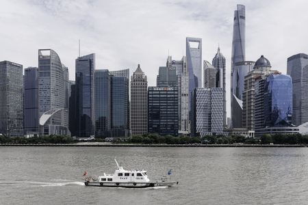 Shanghai Lujiazui High-rise Buildingのeditorial素材