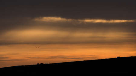 Sunset sceneryの写真素材