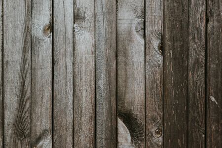 Vertical pattern of gray boardsの写真素材
