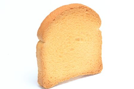 Delicious rusks isolated