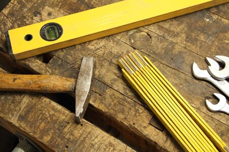 Tool on a workbench