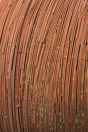 Rusty steel as a backgroundの写真素材