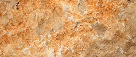 yellow rock as a backgroundの写真素材