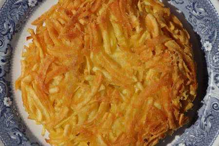 a delicious Appenzeller rÃ¶sti filled with cheese