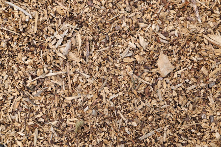 Wood chips as a background
