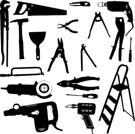 tool set  のイラスト素材
