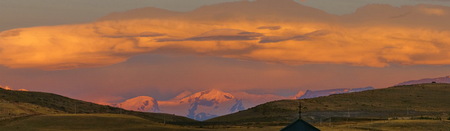 During travel over the countries of South America の写真素材