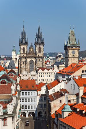 Old Town, Prague, Czech Republicの写真素材